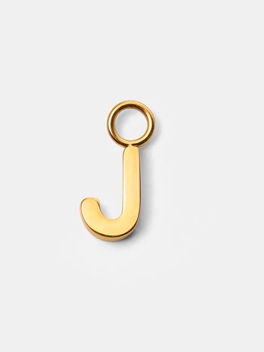 Pure Letter Ohrring-Charms