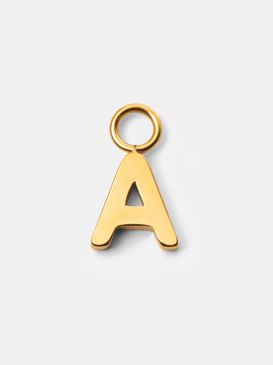 Pure Letter Ohrring-Charms