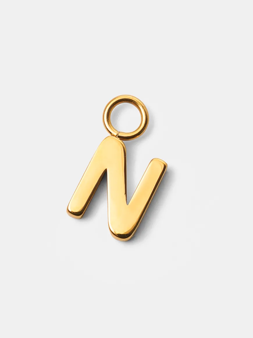 Pure Letter Ohrring-Charms