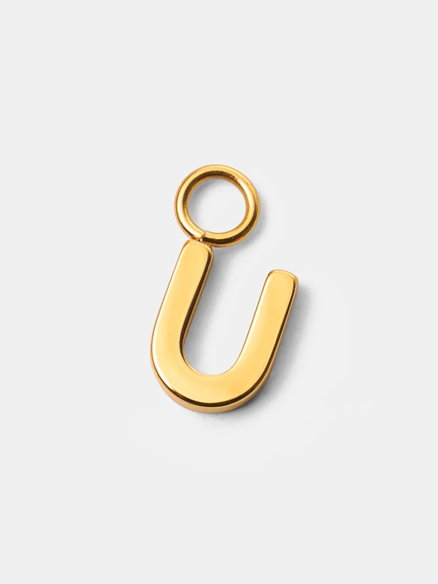 Pure Letter Ohrring-Charms