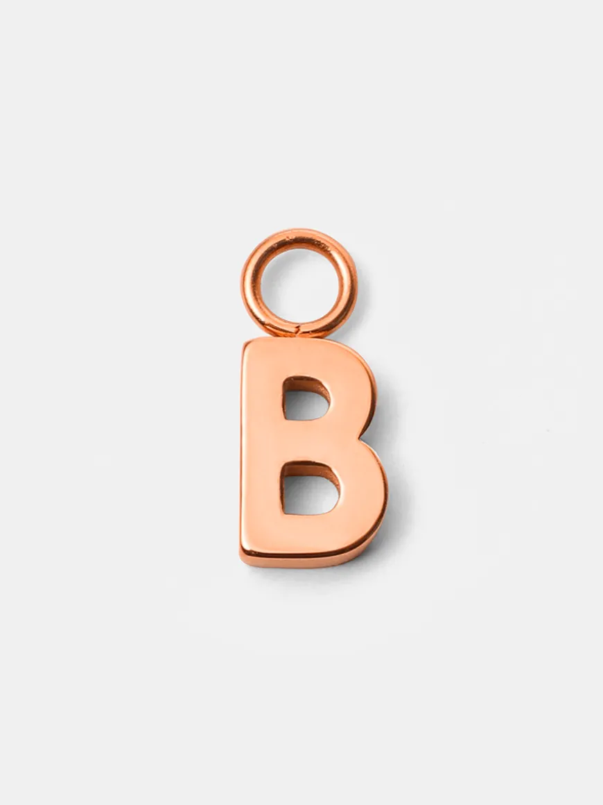 Pure Letter Ohrring-Charms