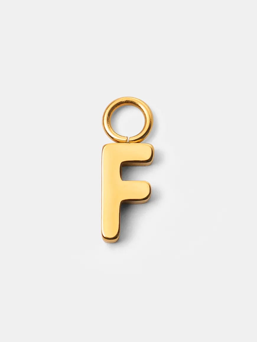 Pure Letter Ohrring-Charms