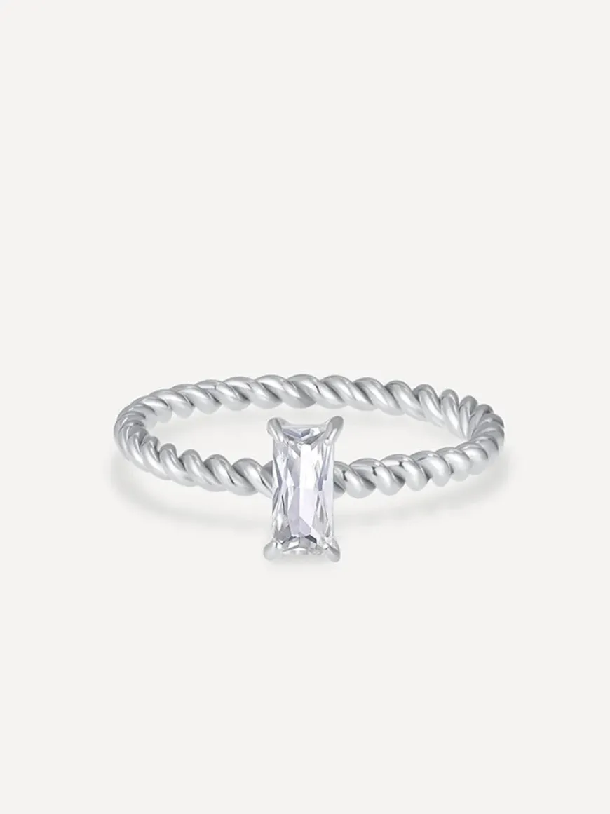 Pure Precious Twist Ring