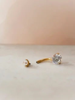 Pure Stardust Titan Bauchnabelpiercing
