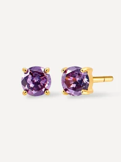 Purple Ohrstecker