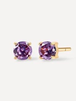 Purple Ohrstecker