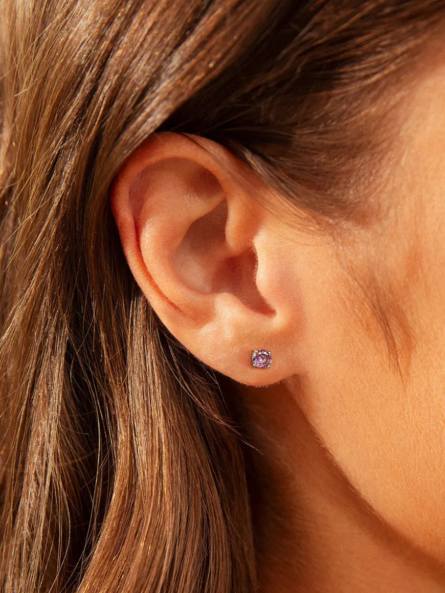 Purple Ohrstecker