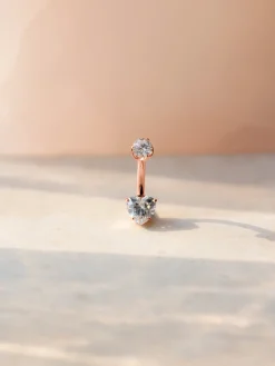 Radiant Heart Titan Bauchnabelpiercing