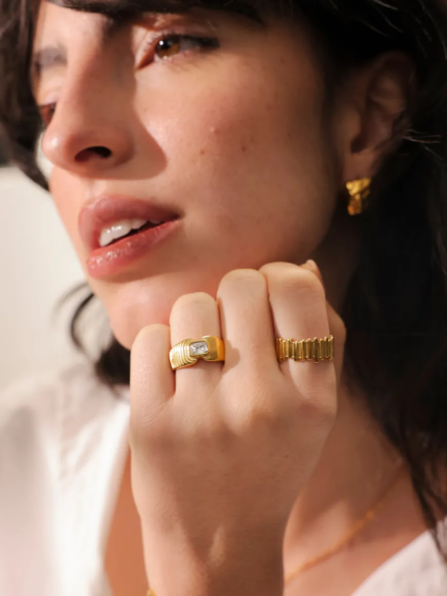 Radiant Sparkle Ring