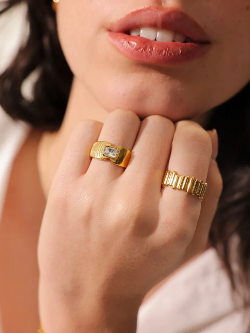 Radiant Sparkle Ring