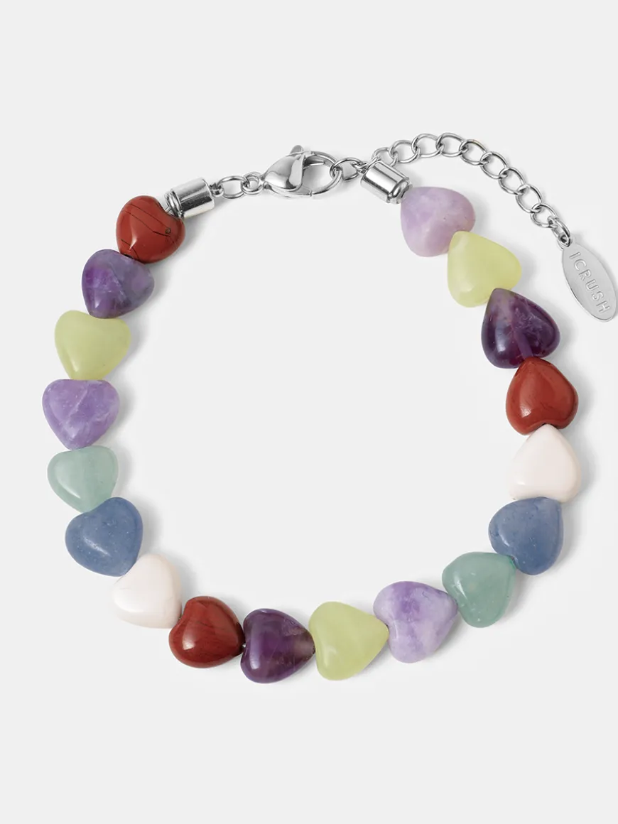 Rainbow Heart ARMBAND