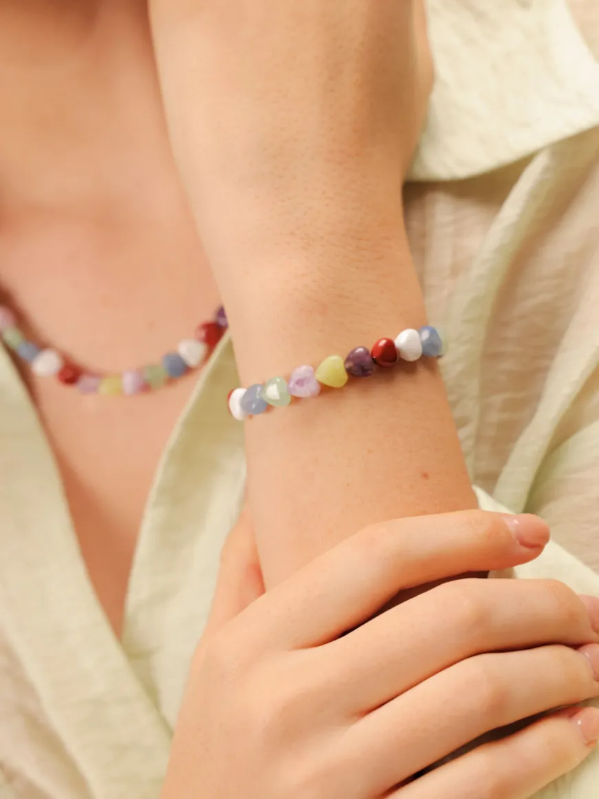 Rainbow Heart Set