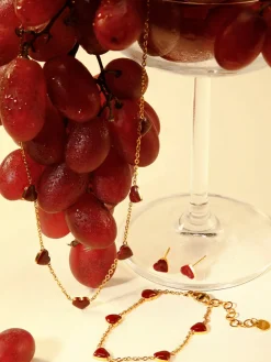 Red heart Kette
