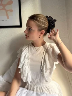 Ribbon Charm Scrunchie