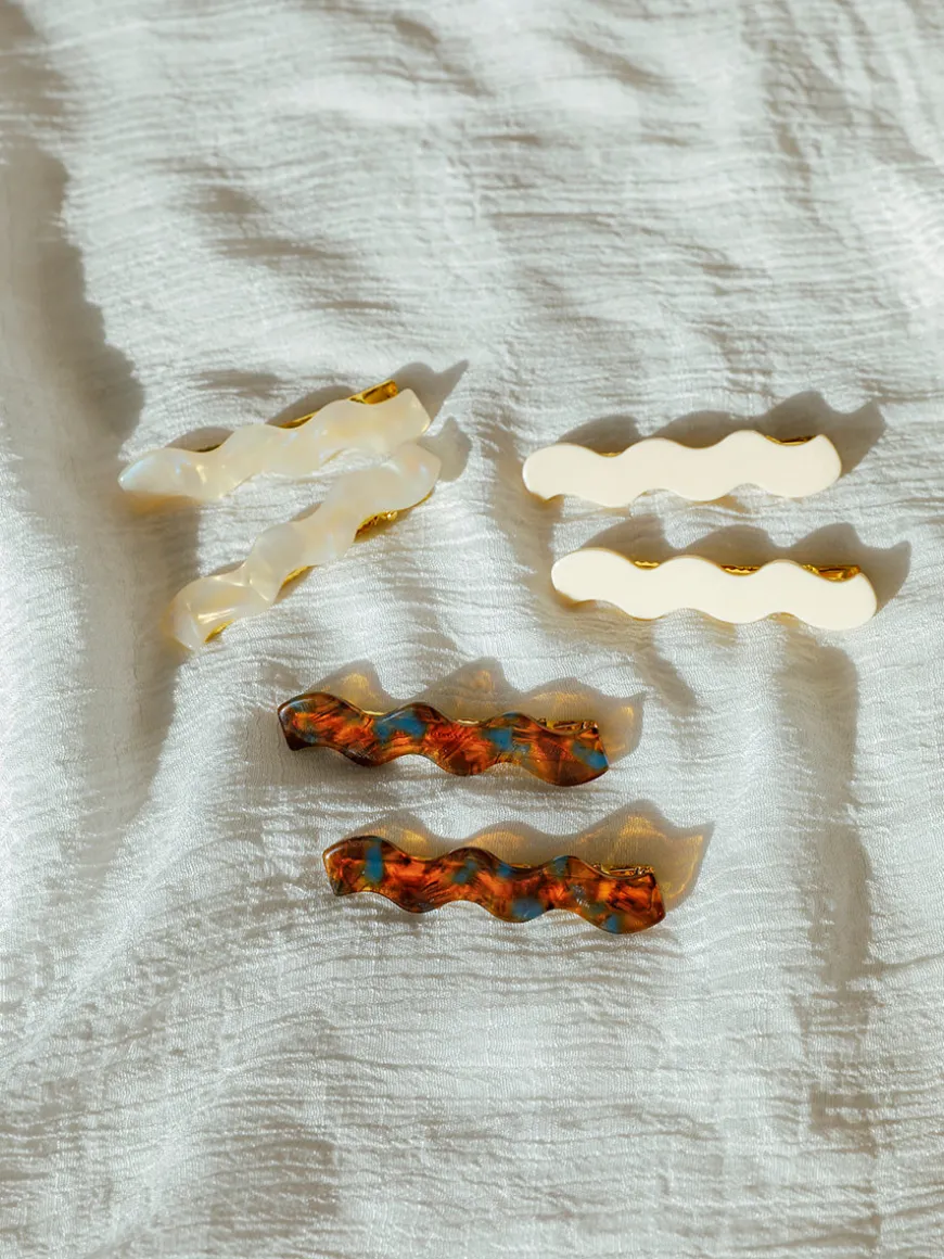 Ripple Mixed Color Hairpin