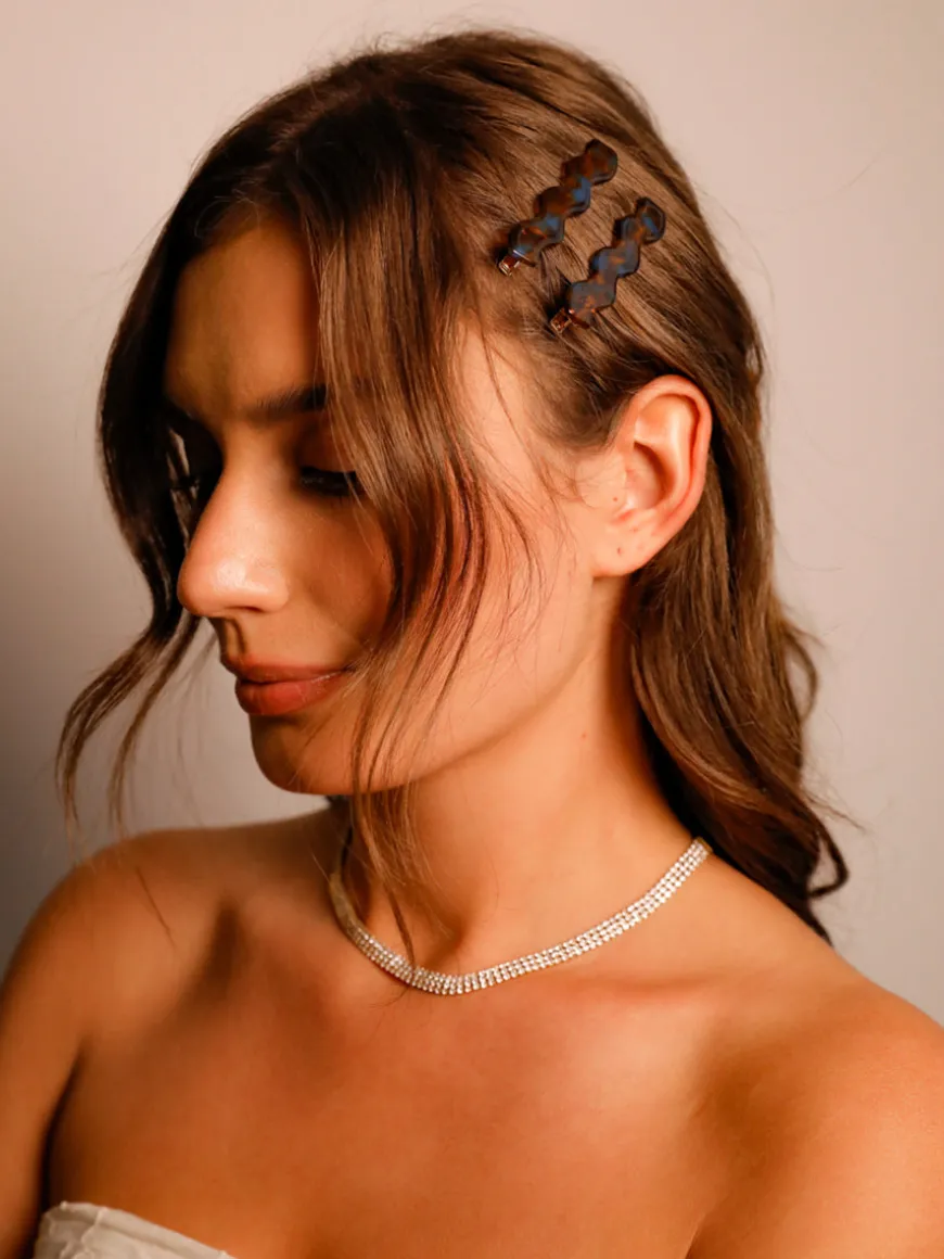 Ripple Mixed Color Hairpin