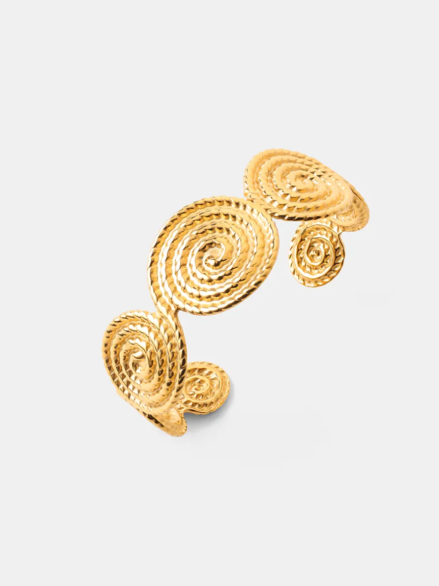 Ripple Spiral Armcuff