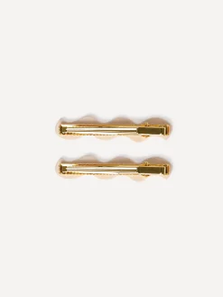 Ripple White Hairpin