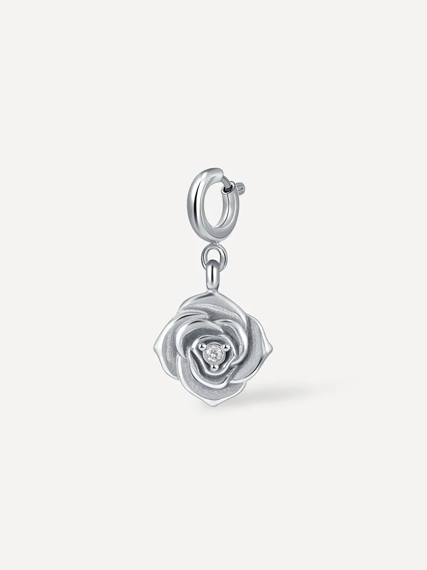 Rose Blooming Grace Ketten-Charm