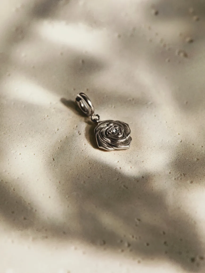 Rose Blooming Grace Ketten-Charm