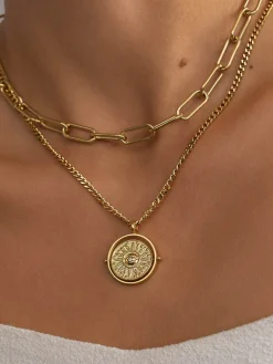 Rotating Sun Flames Kette