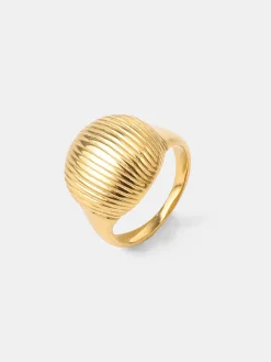 Sculpted Shine Ring