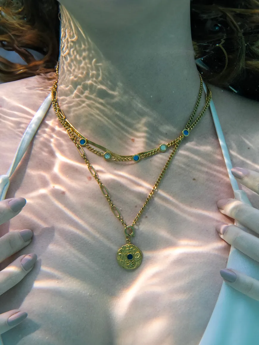 Sea and Sky Muse Duet Kette