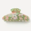 Serenade Haarklammer Green-pink
