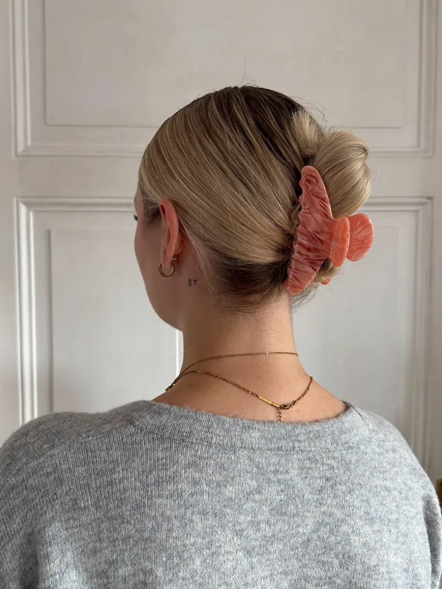 Serenade Haarklammer Pink-orange