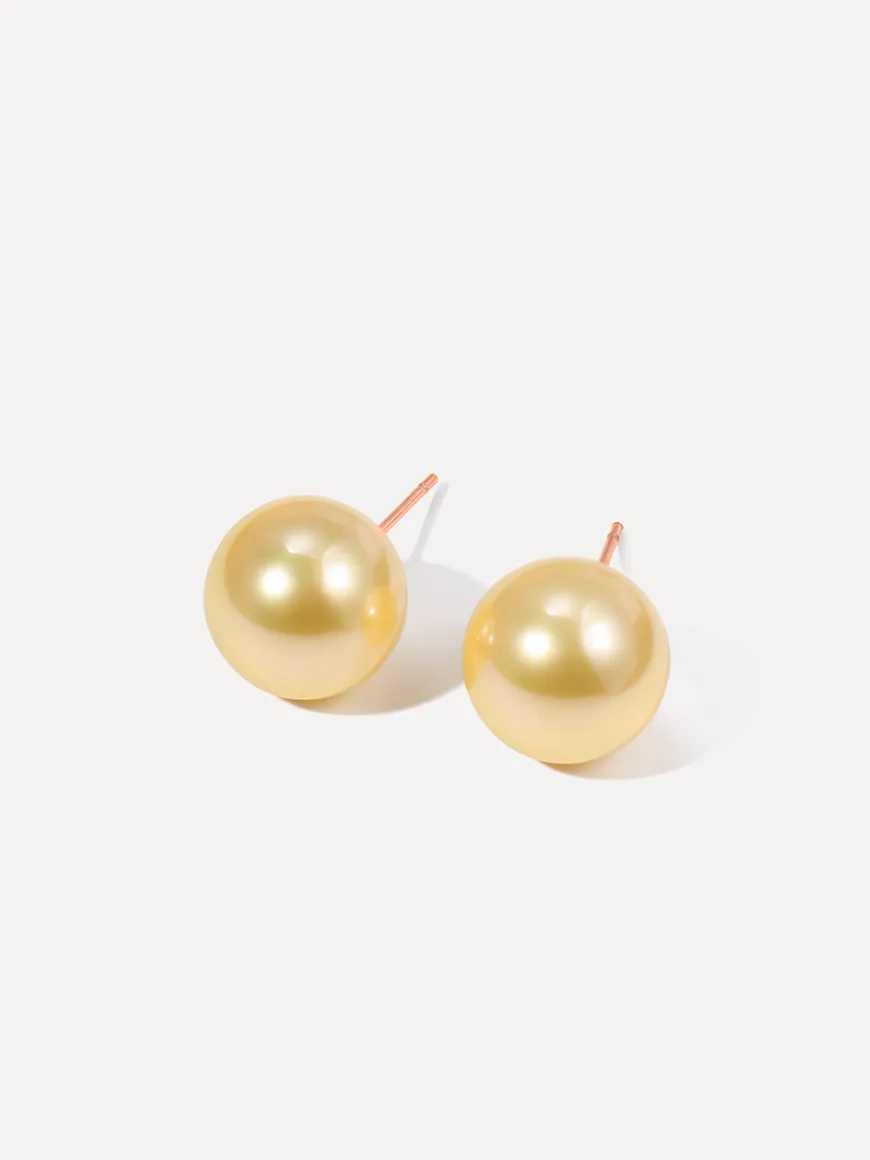 Serene Pearl Champagne Ohrringe