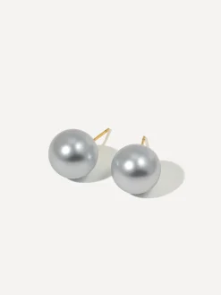 Serene Pearl Grey Ohrringe
