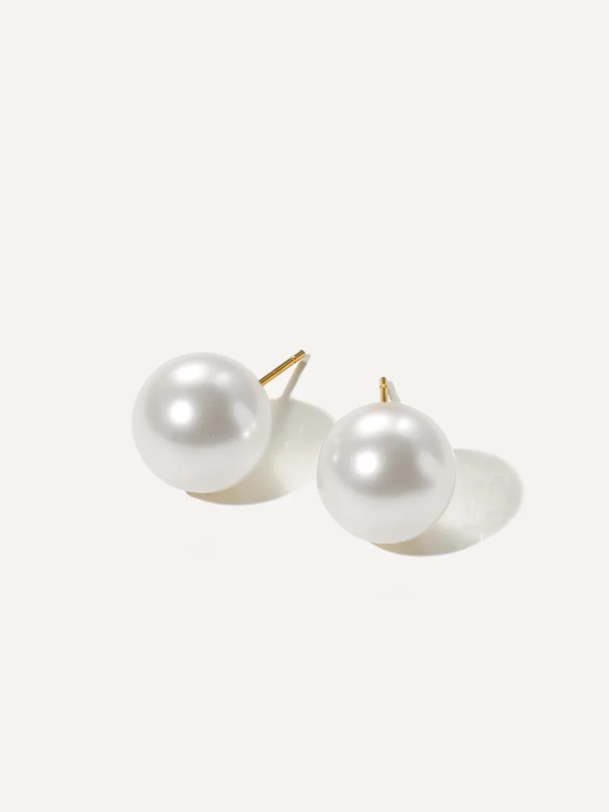 Serene Pearl White Ohrringe