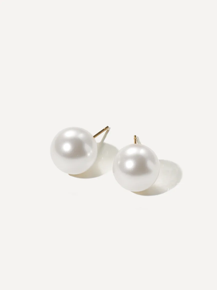 Serene Pearl White Ohrringe