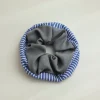 Serene Stripes Navy-striped Scrunchie