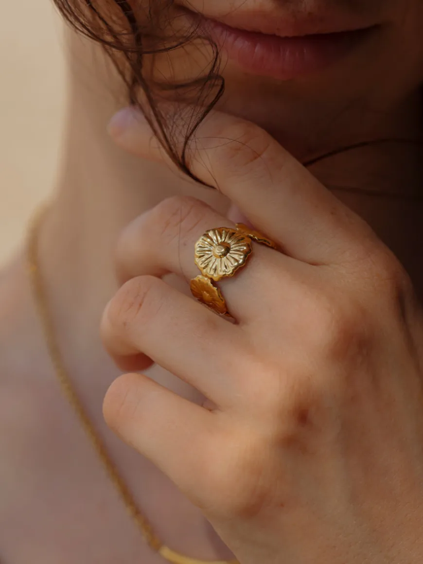 Serenity Flower Ring