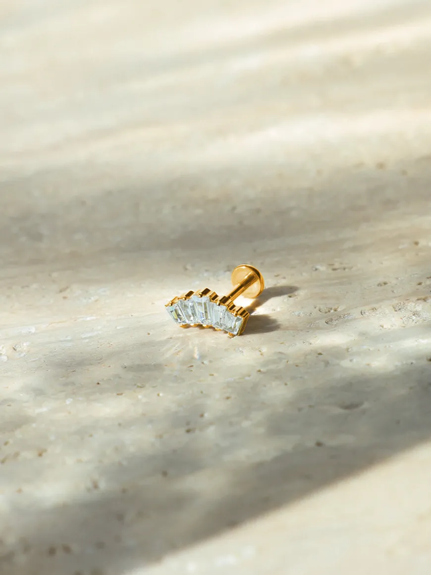 Shimmering Melody Titan Piercing