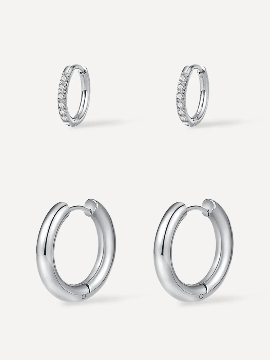 Shine And Glossy Hoops Set