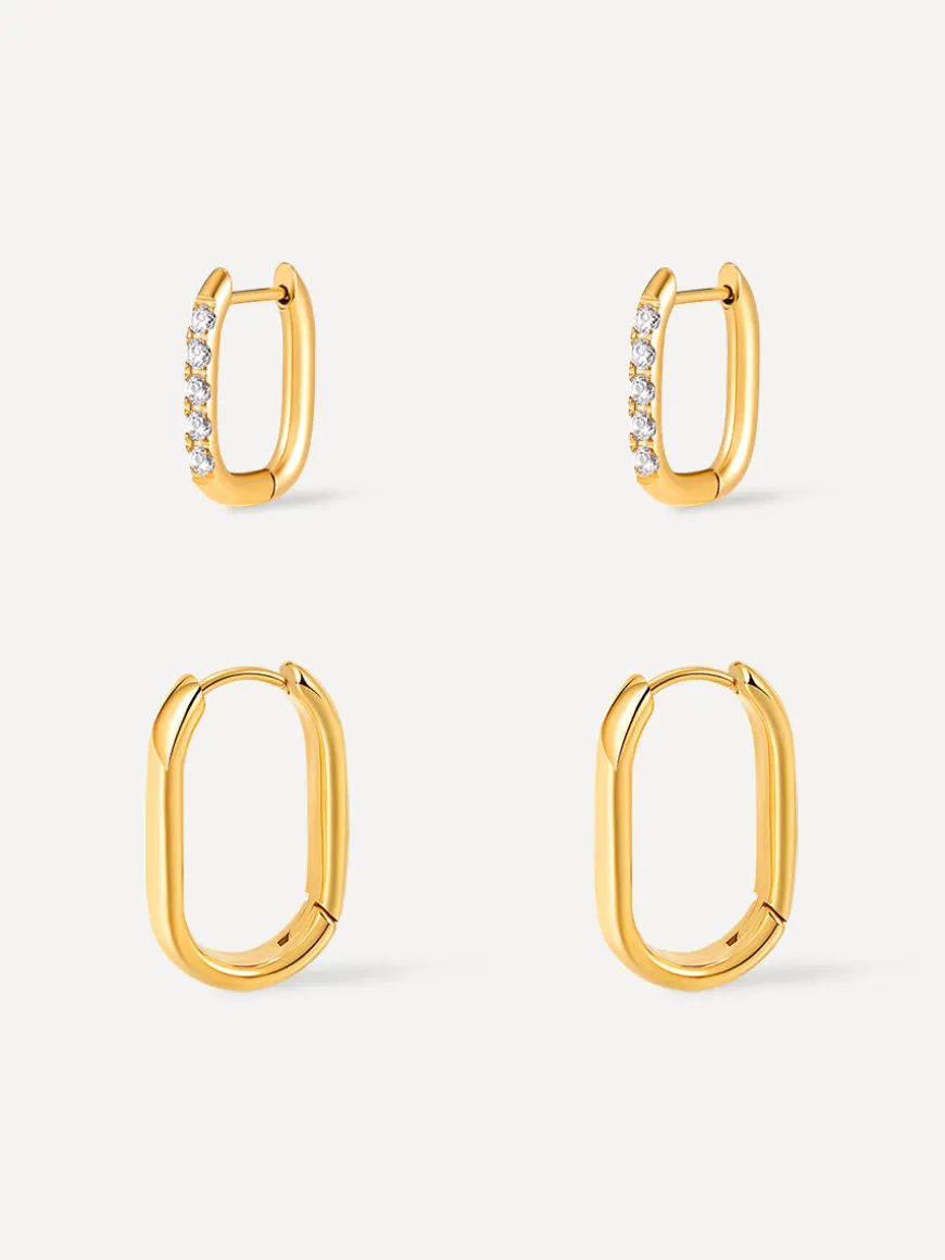 Shine And Smooth U Hoops Set