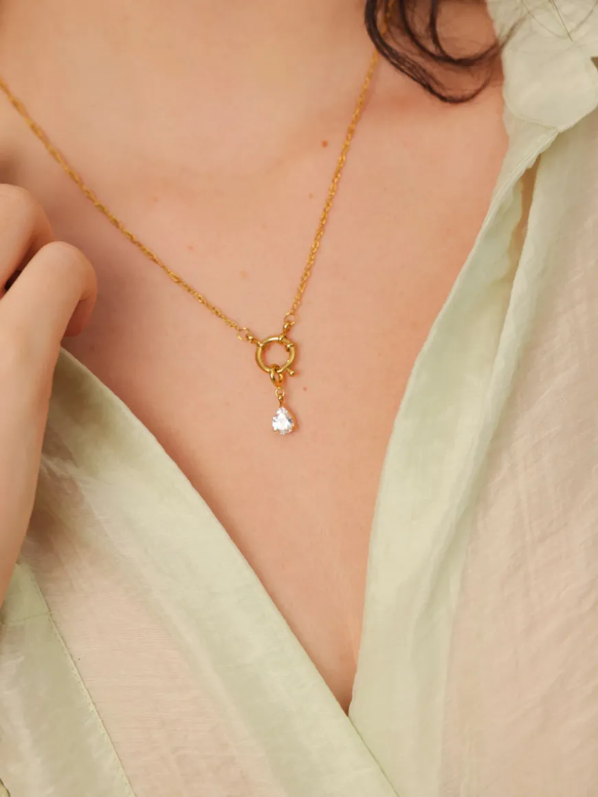 Shine Teardrop Ketten-Charm