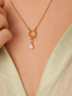 Shine Teardrop Ketten-Charm