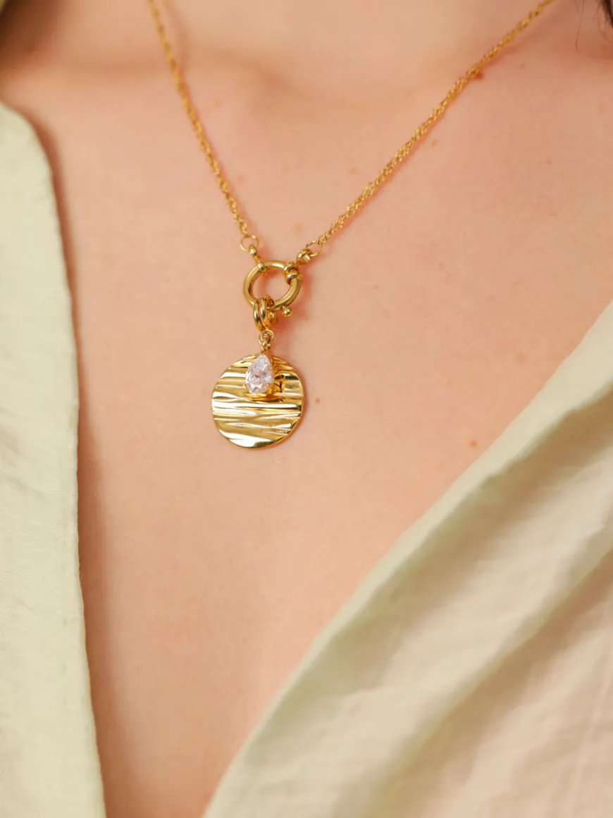 Shine Teardrop Ketten-Charm