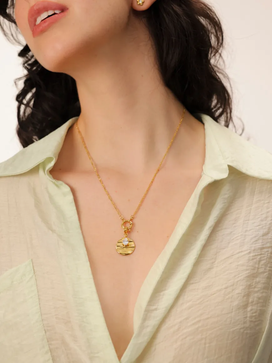 Shine Teardrop Ketten-Charm