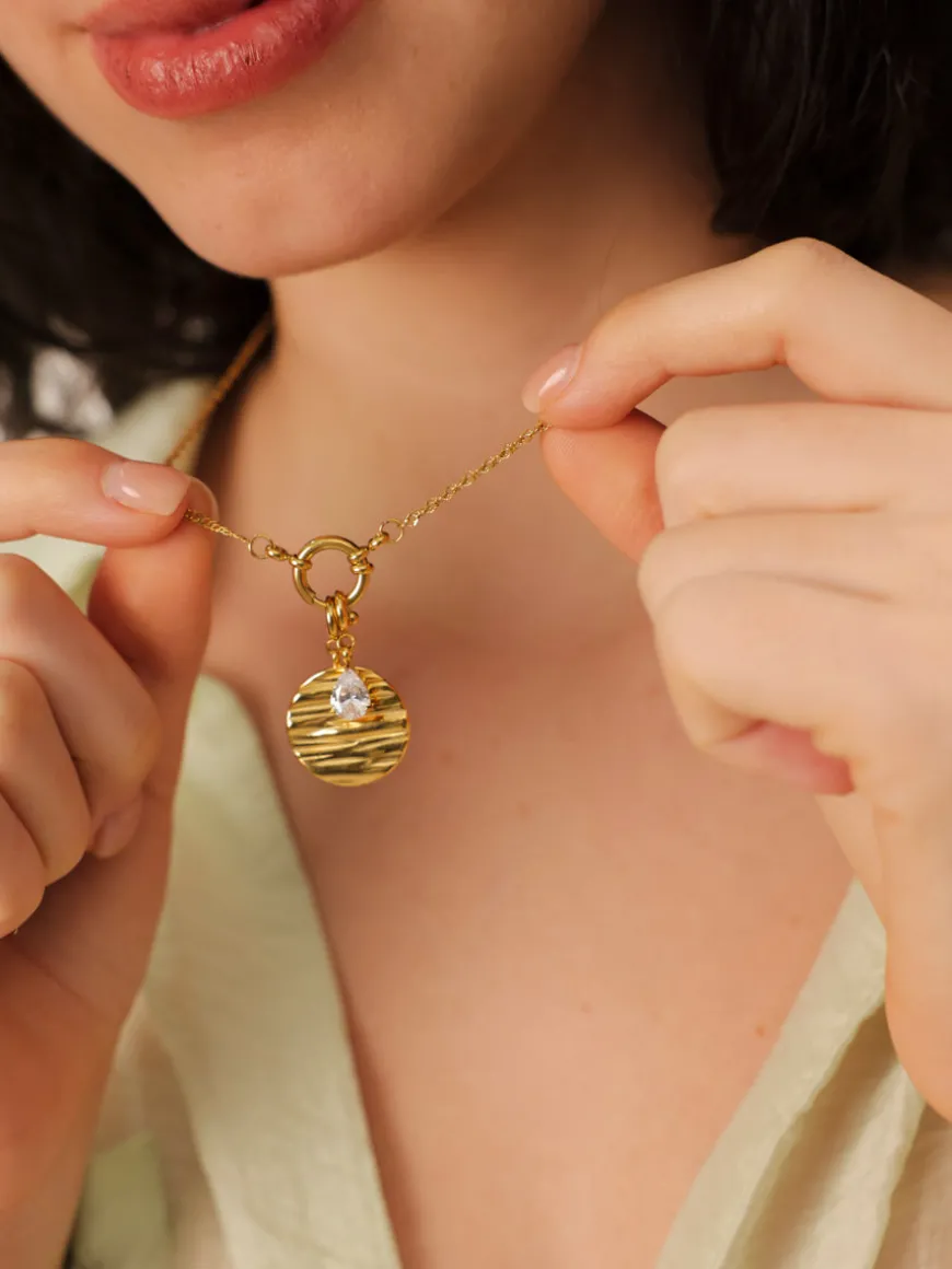 Shine Teardrop Ketten-Charm