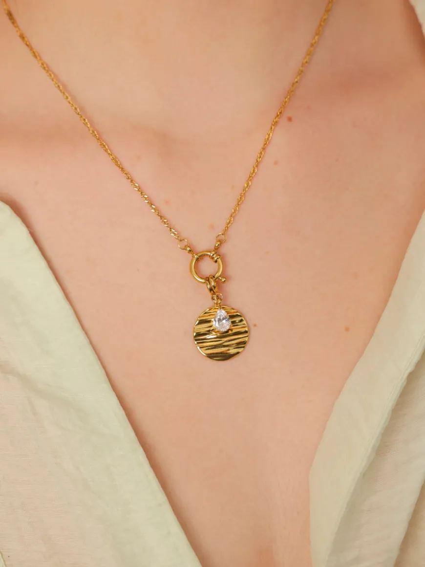 Shine Teardrop Ketten-Charm