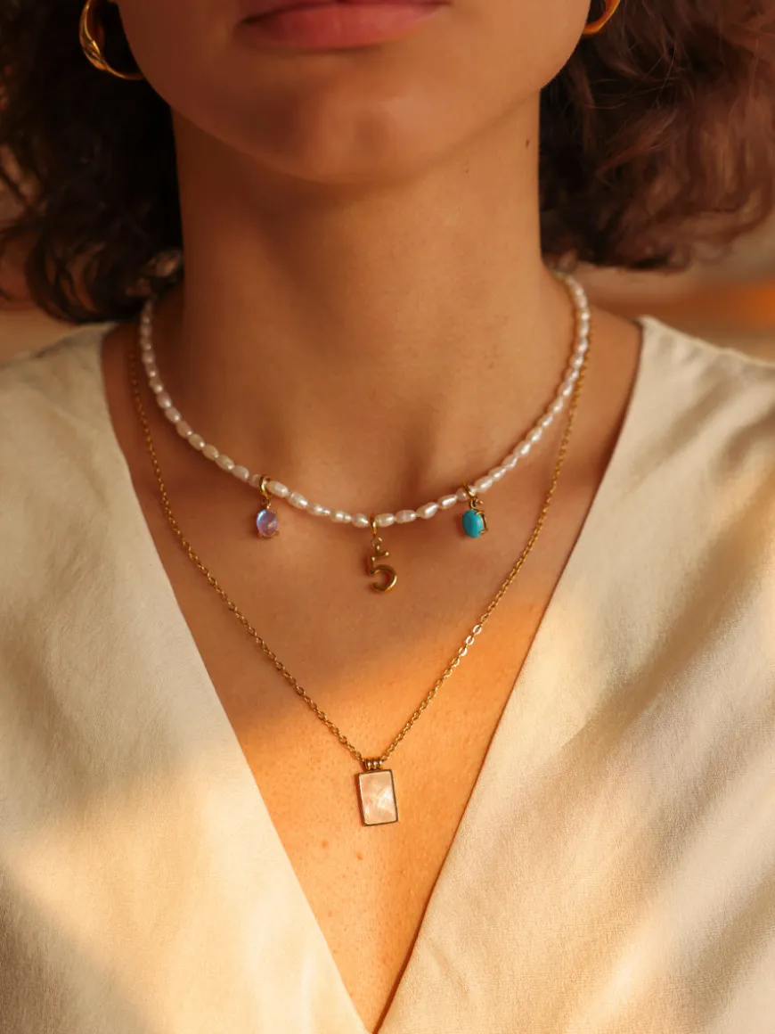 Shining Birth Light Lavender Ketten-Charm