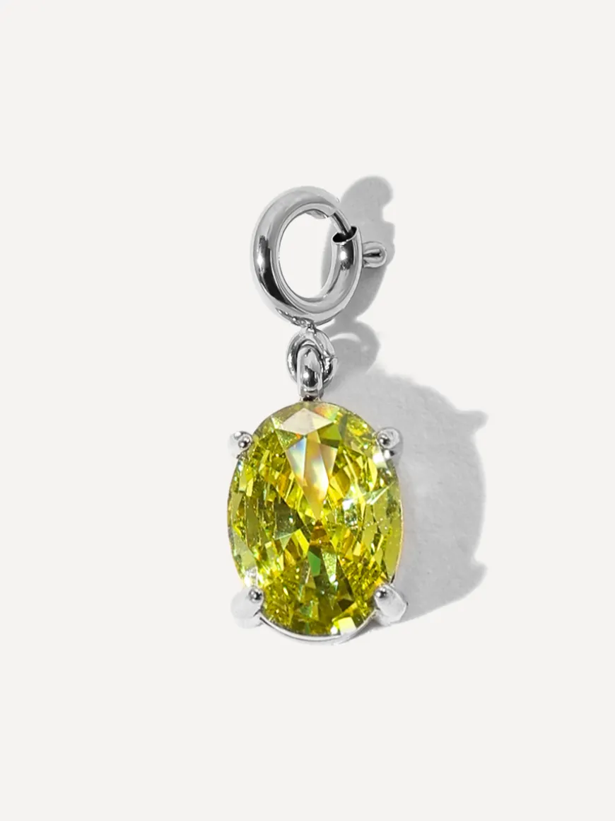 Shining Birth Olive Green Ketten-Charm