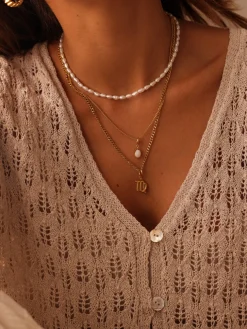 Shining Birth Opal Ketten-Charm