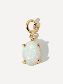 Shining Birth Opal Ketten-Charm