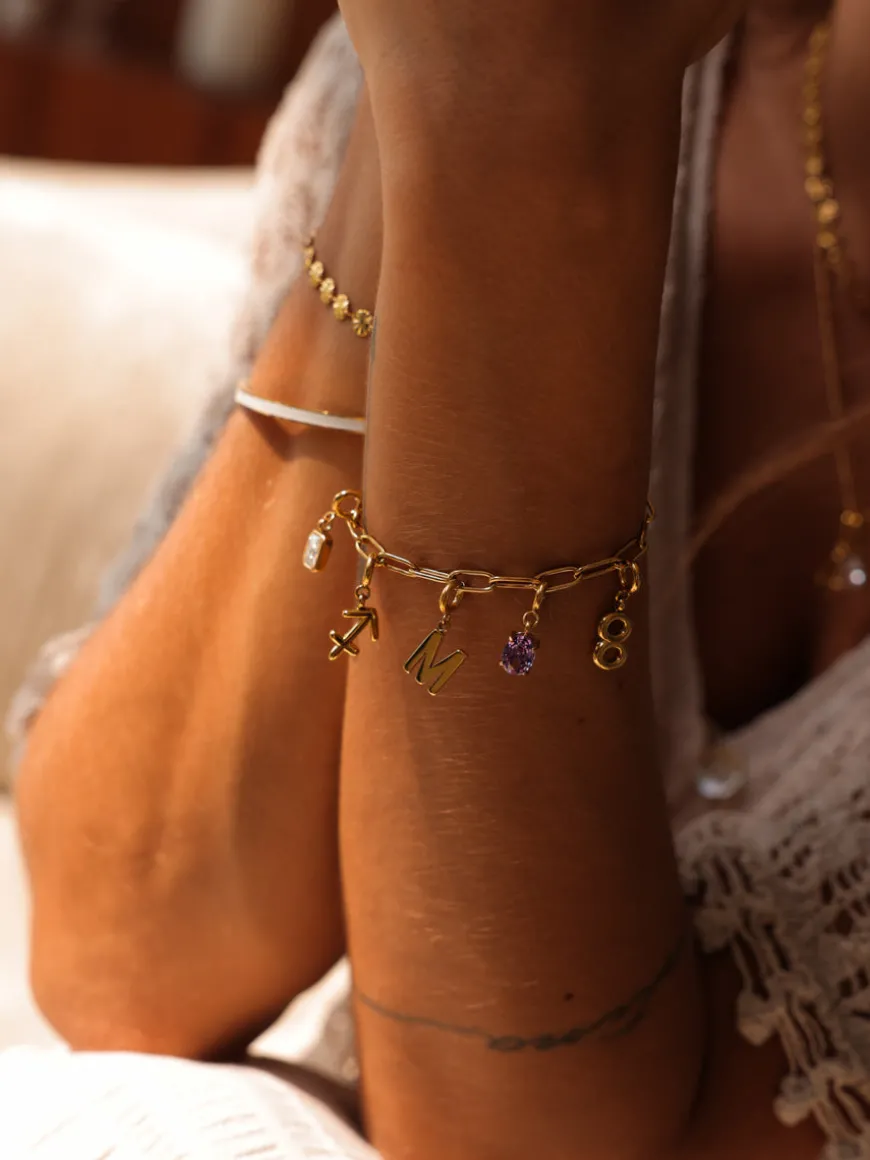 Shining Birth Purple Ketten-Charm