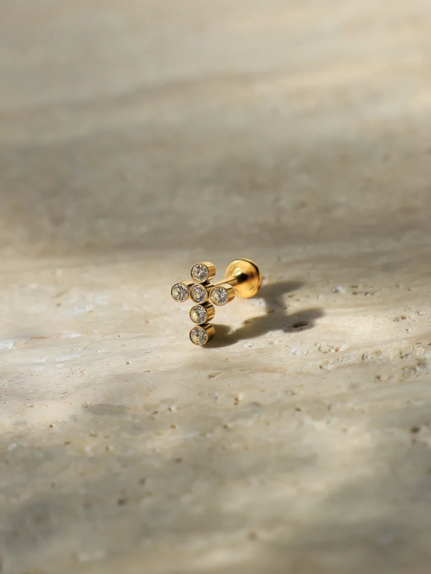 Shining Cross Titan Piercing
